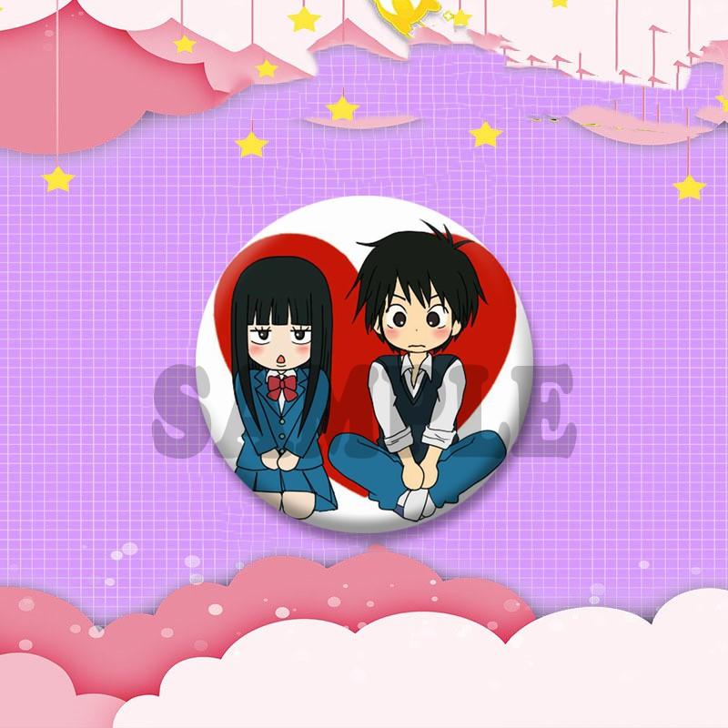 Cute Love Anime From Me To You Button Pins Sawako Kuronuma Shota Kazehaya Cartoon Badges Cosplay Brooch for Bag Hat  Accessories