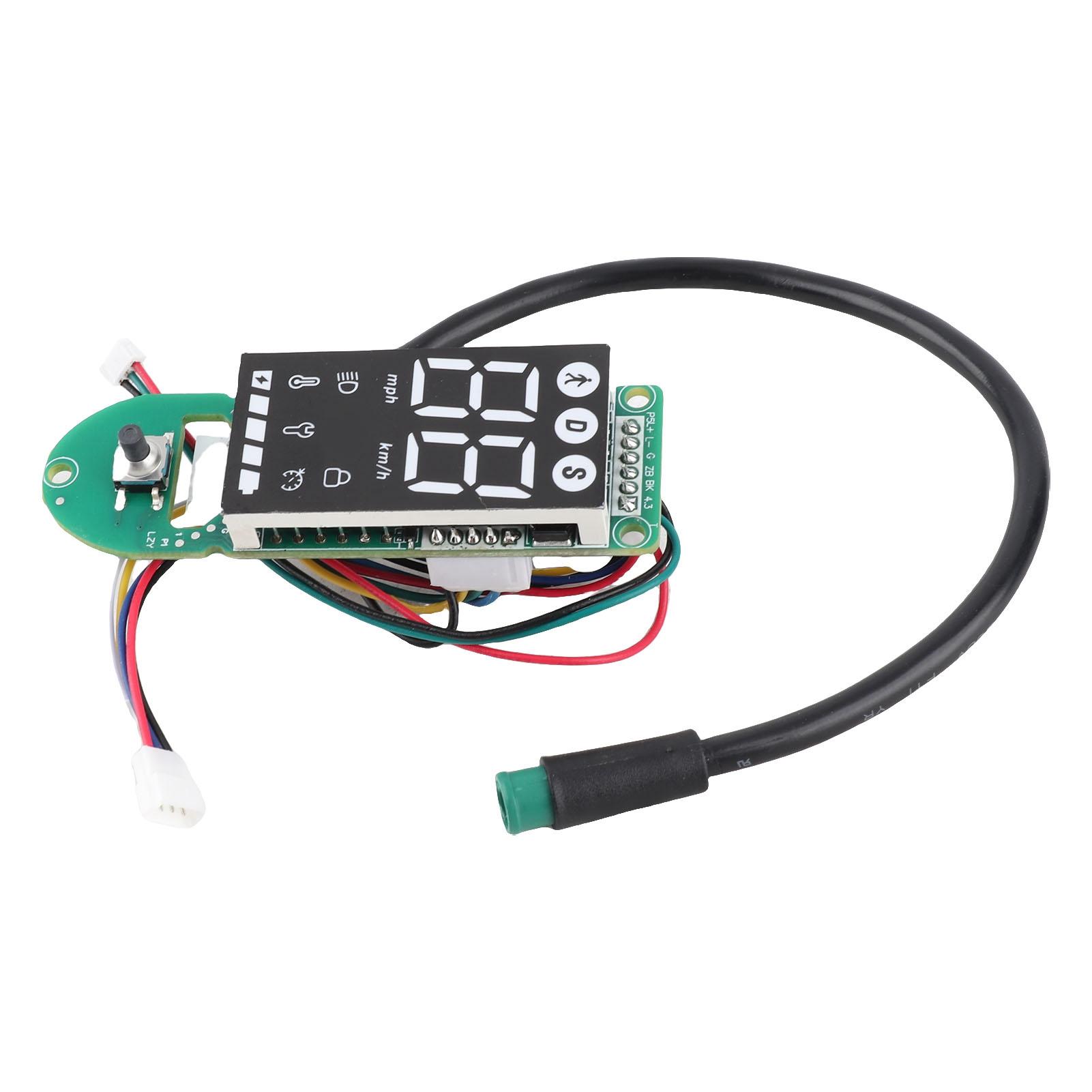 

Electric Scooter Circuit Board ABS Electric Scooter Dashboard Circuit Board Replacement for MI3Lite Youth Edition