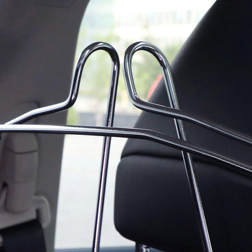 Stainless Steel Clothes Drying Rod Car Seat Back Storage Bracket High Quality Clothes Rack