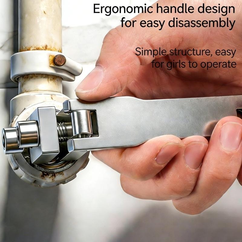 

Damaged Screws Removal Extractor for 1/2 , 3/4 , 1 Water Pipe Plumbing Repair CN