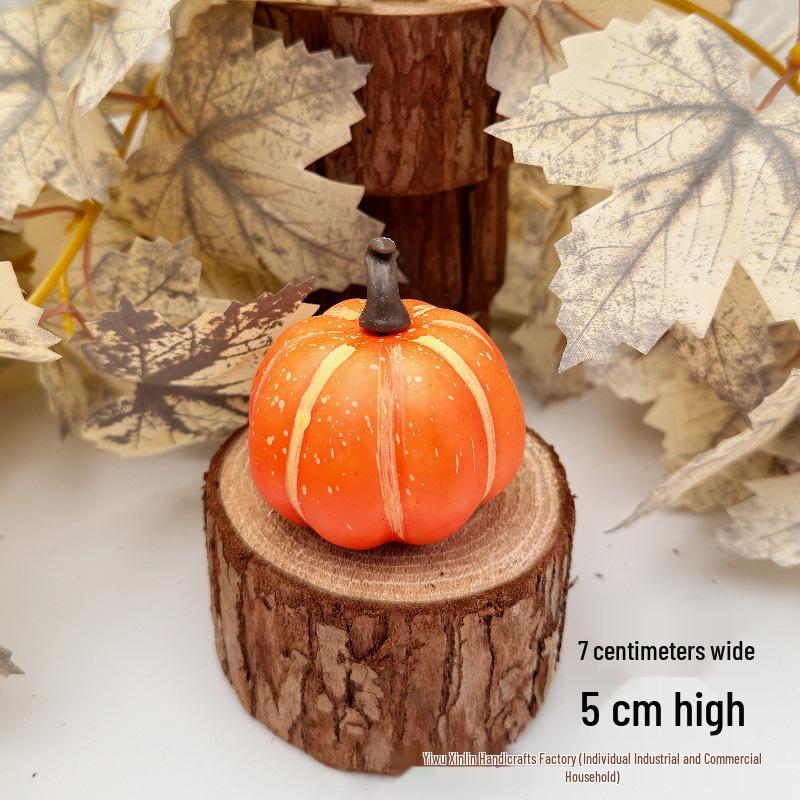 DIY Pumpkin Model Halloween Ornaments