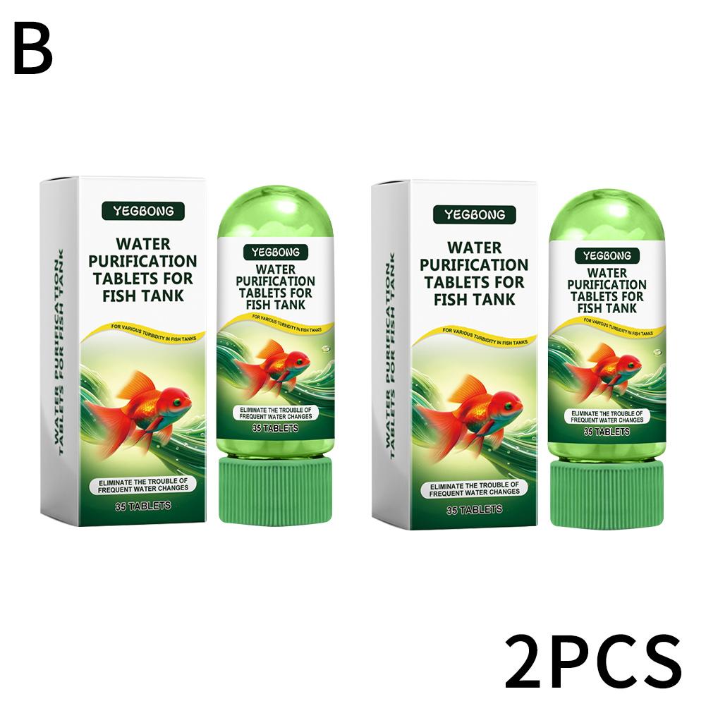 1/2/3 Box Water Purification Tablets Fast Aquarium Water Filter Tablets for Fish Purifying Agent Remover Cleaning Odor Tank 2026
