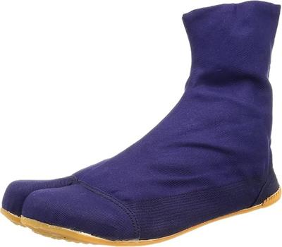 Rikioh Safety Genba Navy GD7B Tabi, Daioh, 7-Sheet Kohaze, Blue, 25.0cm,