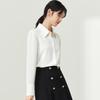 Shangdoubila Women's Professional Long-Sleeve Formal Shirt