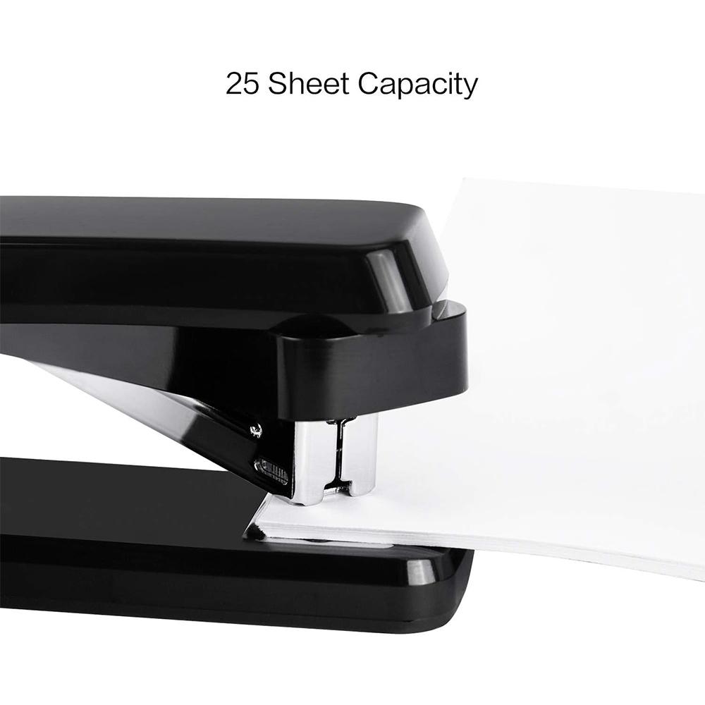 360-Degree Rotate Stapler Business Office Stationery School Classroom Bookbinding Supplies Stapler 25 Sheets Of Paper Capacity