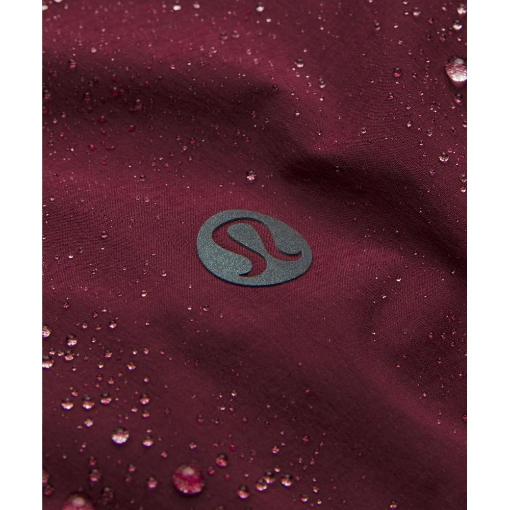 Lululemon Fast And Free Packable Jacket Burgundy Bay