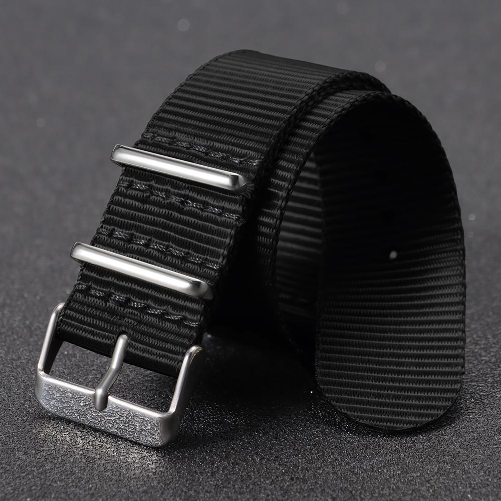 18mm 20mm 22mm Soft Nylon Universal Strap Watch Band Comfortable Watch Strap for Men Women Nylon Army Sport Watchband Belt