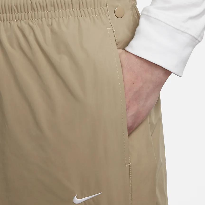 Nike Authentics Kalhoty s odepínacími nohavicemi Hnědé Pánské Streetwear DX3334-247