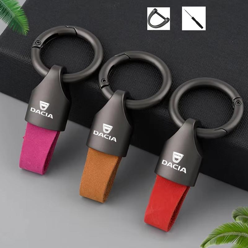 Car Keychain Pendant Jewelry Keychain Accessories Gifts For Dacia Duster Logan Sandero Jogger Spring Stepway Dokker Lodgy MCV