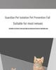 Pet Barrier: Retractable Anti-Cat Run-Out & Dog Gate Fence