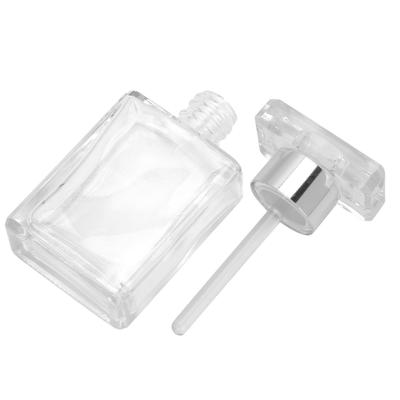 5 Stück transparentes Glas, leere Flasche für ätherisches Öl, für Reisen, tragbar, nachfüllbar, Parfümflasche