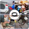 Fluoridation Detection Charging Hose Set Rubber Coolant Charging Hose  Car Air Conditioning