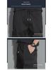 Tuta casual trendy da uomo stile coreano 2024, vestibilità larga, pantaloni a nove punti chic