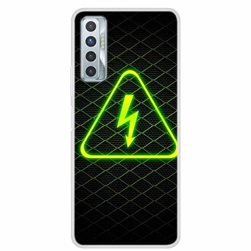 For Tecno Camon 17P Case Luxury Silicone TPU Soft Cover Phone Case For Tecno Camon 17 CG7 CG6 1 7 Coque Shockproof Cartoon Funda