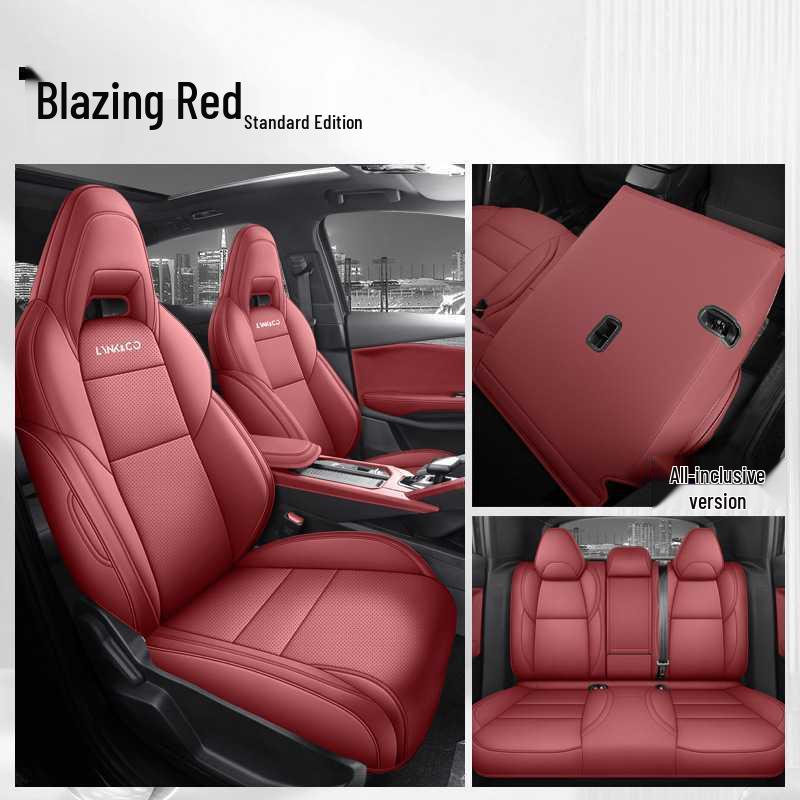2026 Model Lynk & Co 03 Car Seat Cover - All-Season Perforated Leather, Fully Breathable, Automatic Fit