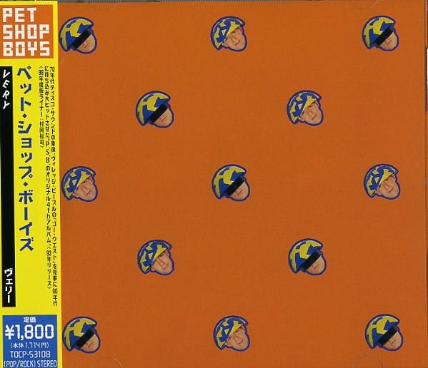 

CD PET SHOP BOYS - Very TOCP53108 EMI 1999 Япония танцевальная и электронная музыка б/у