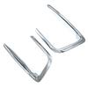 Chrome Front Fog Light Lamp Cover Decoration Sticker Trim For Ford Expedition 2018   Car Accessories