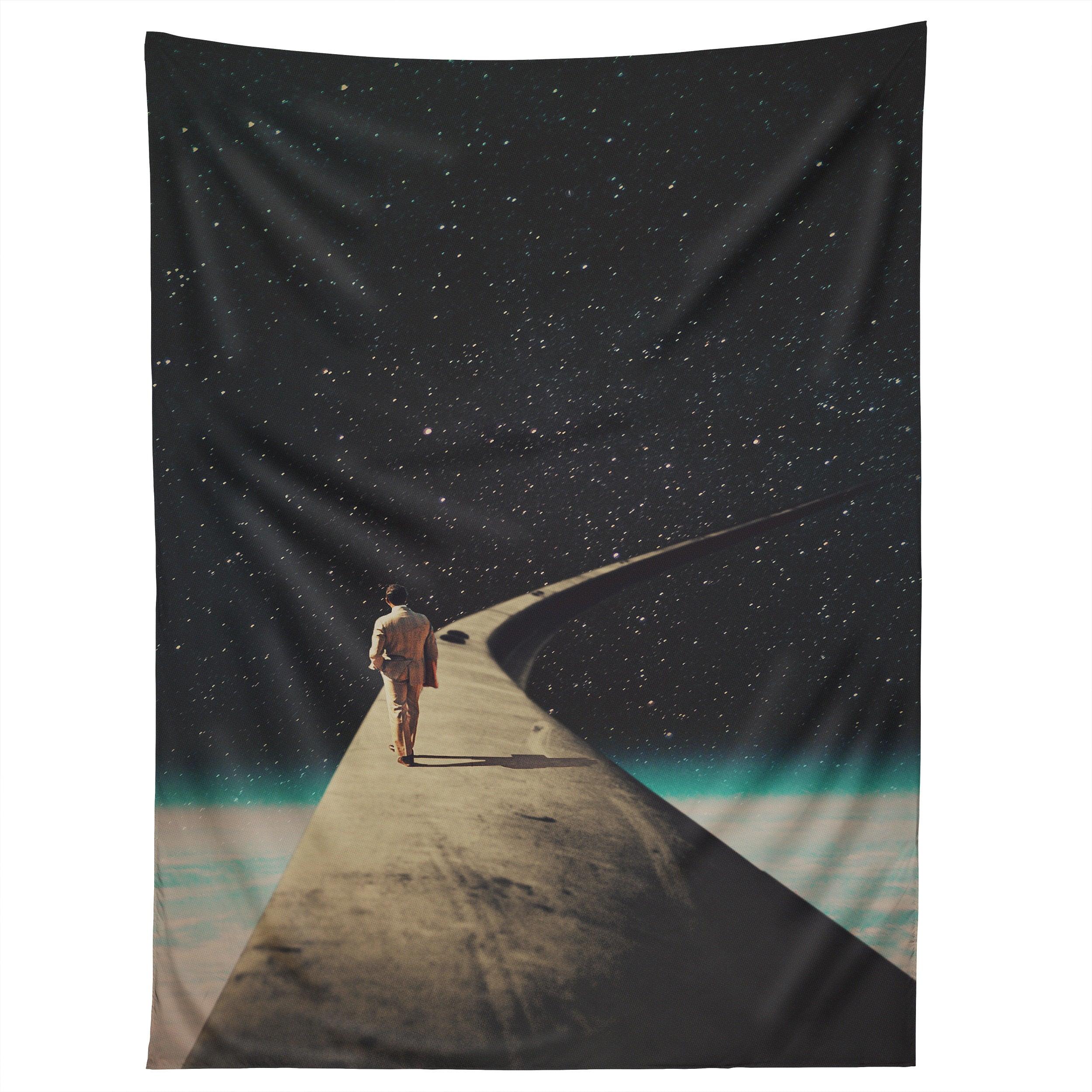 WE CHOSE THIS ROAD MY DEAR tapestry 75x100