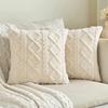 Short Fleece Cushion Cover Plush Fuzzy Pillow Cover for Living Room Sofa Decorative Pillow Home Decor Pillowcase 45x45cm 50x50cm
