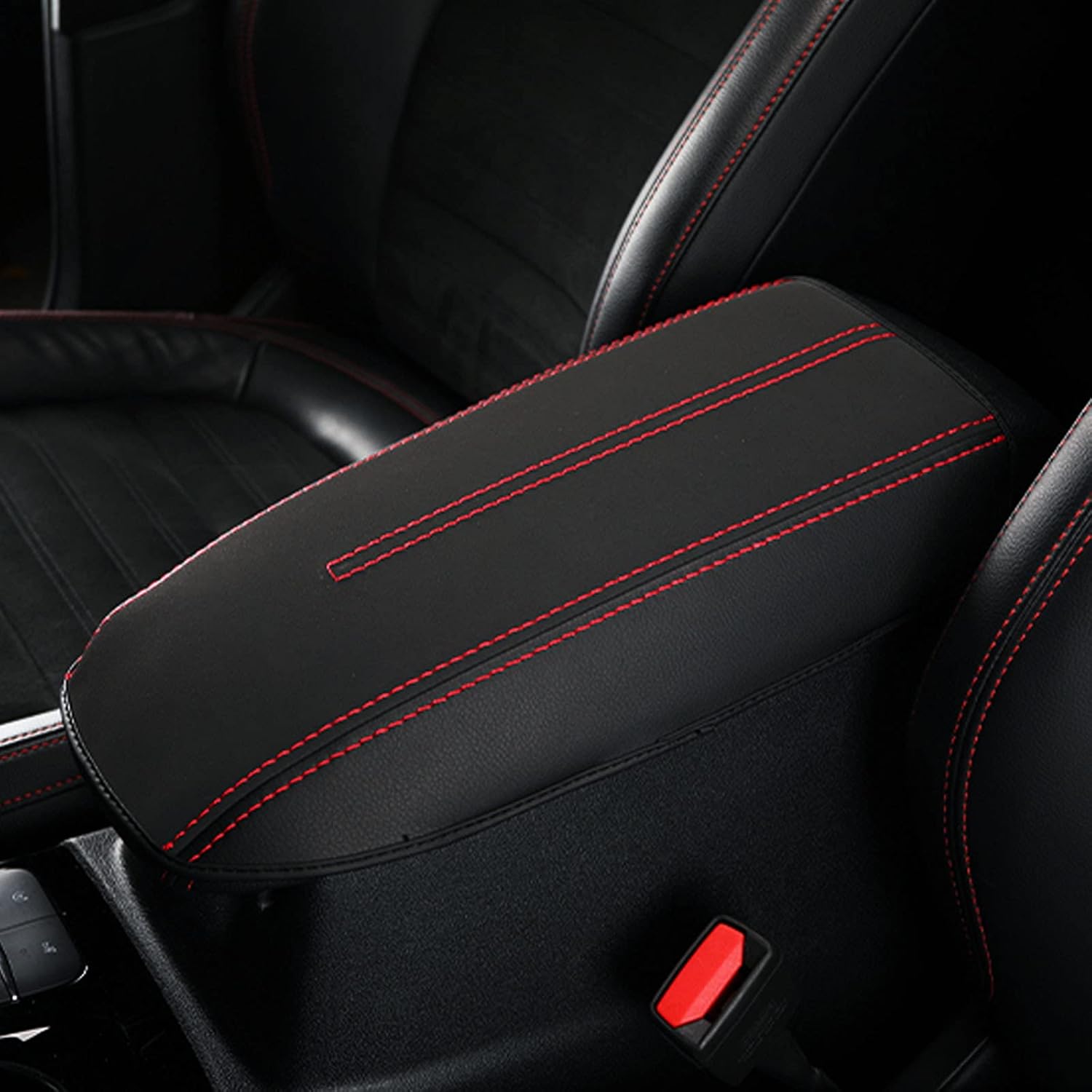 SXCY for 2025 2026 Tesla Model Y Juniper Armrest Cover for 2025 2026 Model Y (Premium/Performance) Accessories 2025 2026 Model Y Center Console Cover чёрный