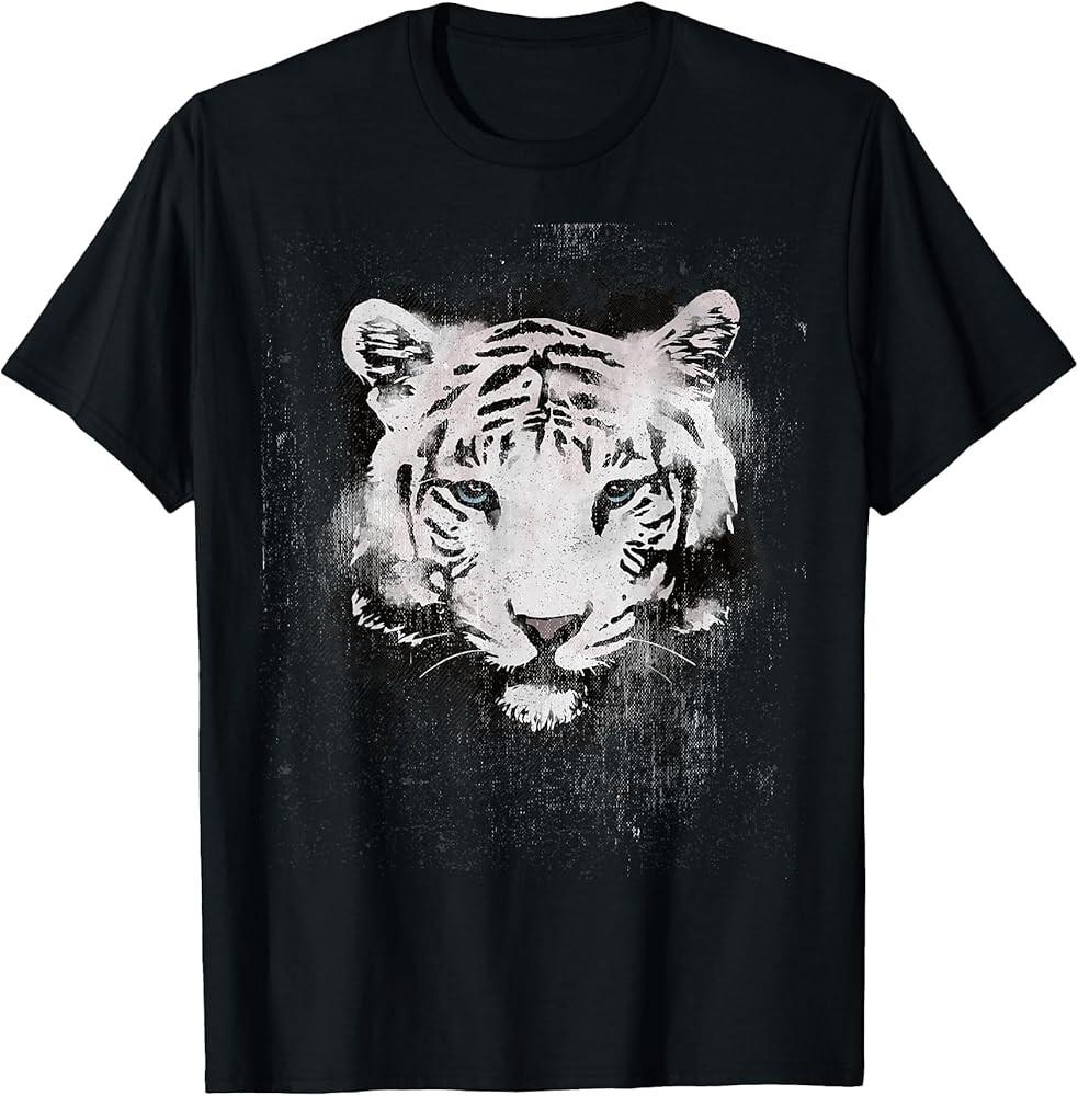 

Vintage Awesome Tiger Hunting Wildlife Lovers Gift TShirt Unisex T-Shirt S