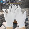 White Thickened Cotton Work Gloves for Labor Protection