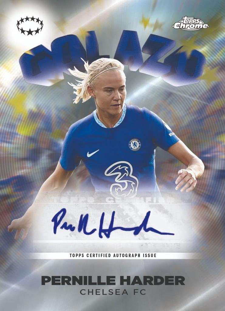 2023 Topps UCL Chrome Piłka nożna 2023 Topps UWCL Liga Mistrzów Chrome Kobieca Kobieca