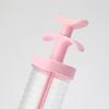 1 Set Pastry Nozzle Kit Food Grade Safe Pink DIY Baking Cake Decorating Syringe for Kitchen