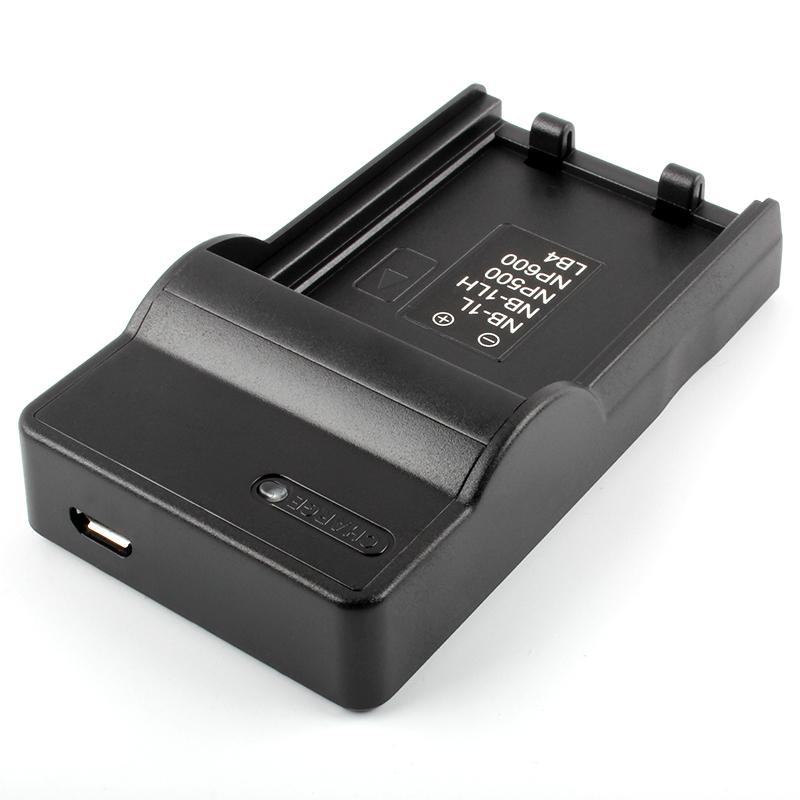 USB Charger for Konica Battery DR-LB4 NP-500 NP-600 DIMAGE 500 530 600 G400 G500 REVIO KD-310Z KD-500Z KD-410Z KD-420Z Camera