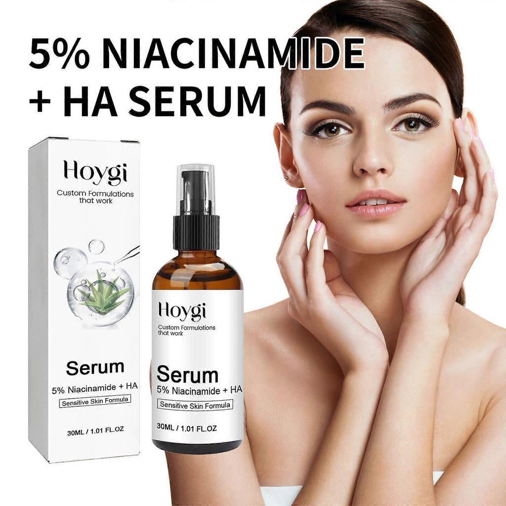 Hoygi Niacinamide Serum - Hydrates And Moisturizes Facial Skin, Firms, Anti-Aging, Reduces Nasolabial Folds And Fine Lines