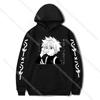 Hunter Killua GON Kurapika Zoldyck Hoodies Print Mode Sweatshirt Lässig Unisex Herbst Winter Fleece Streetwear Oberteile Herren