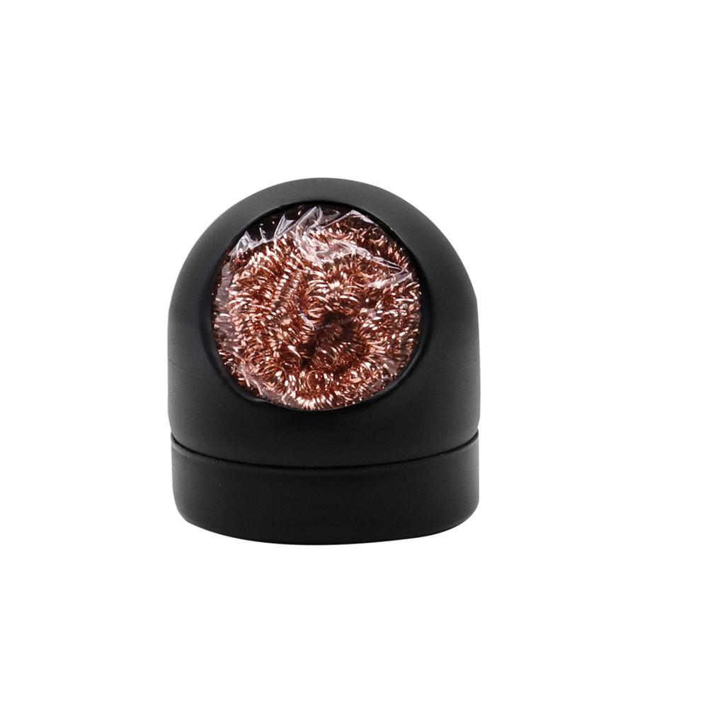 Soldering Iron Tip Cleaner Desoldering Cleaning Ball Tin Remover Soldering Iron Mesh Filter Welding Metal Wire Stand Steel Ball