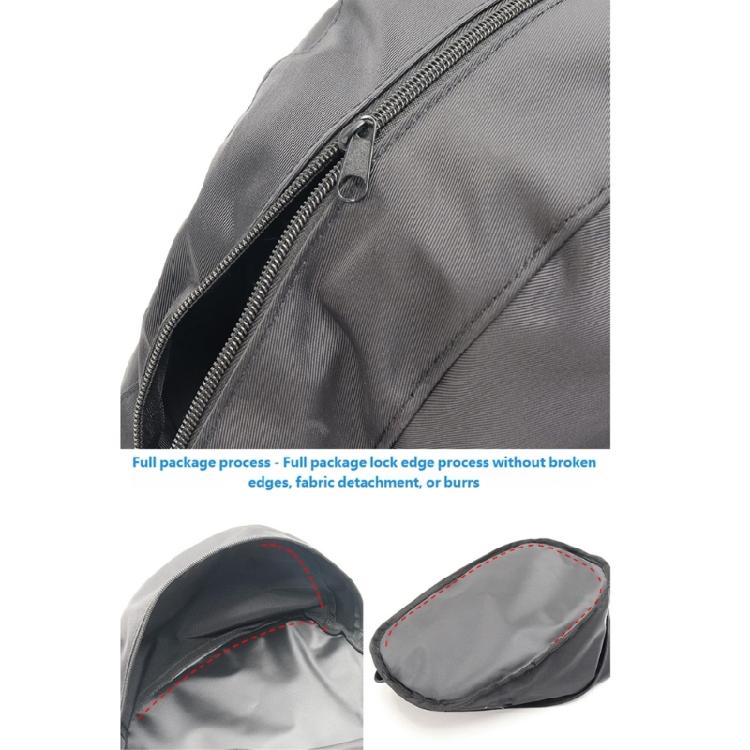 Polyester Cycling Helmet Protector Bag With Handle Riding Helmet Carrying Bag For Half And Full Helmets Organization