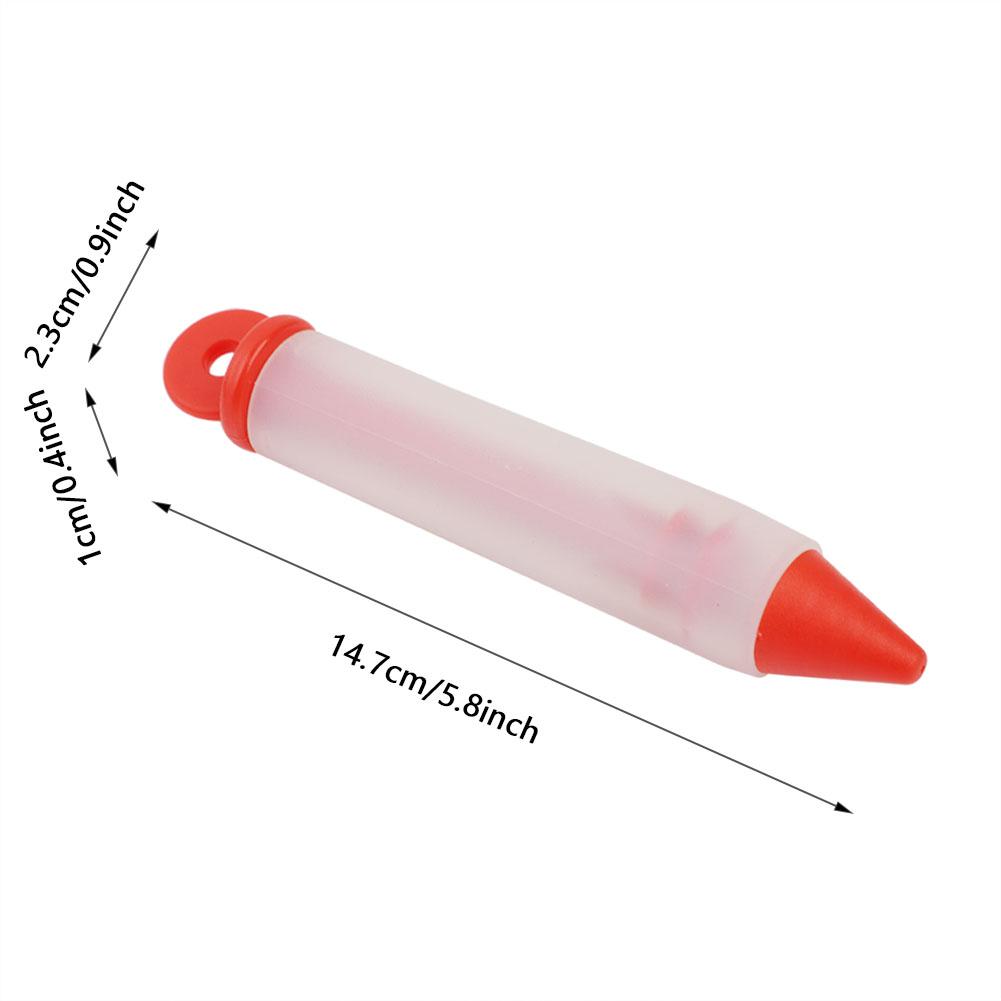 4 Nozzles Silicone Food Writing Pen Chocolate Decorating Tools Cake Mold