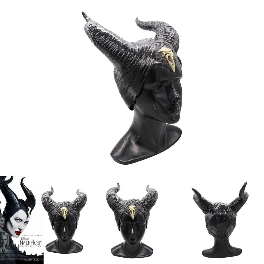 Enchanting 2019 Maleficent 2 Horns Headwear Mask Perfect For Halloween And Cosplay