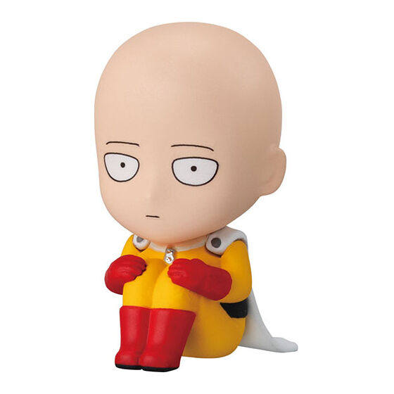 Фигурка One Punch Man Поза ожидания Гашапон Фигурка действия Модель Игрушка Саитама Коллекционная Статуэтка Декор Коллекция