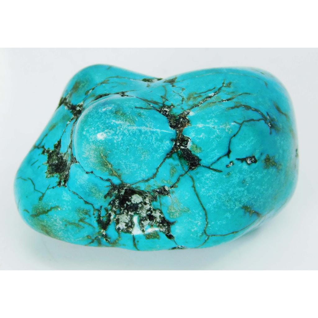 Blue Turquoise Rough 90 Carat Natural Arizona Slab CERTIFIED Loose Gemstone