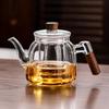 Chating Glass Teapot for Flower & Loose Leaf Tea