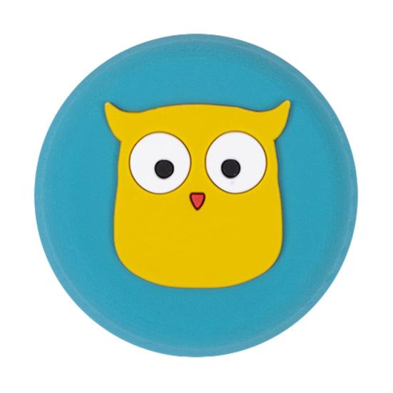 Cartoon Animal Door Stopper for Wall Self Adhesive Door Knob Stopper Wall Protector Quiet Shock Absorbent Round Square Door Handle Bumper Guard