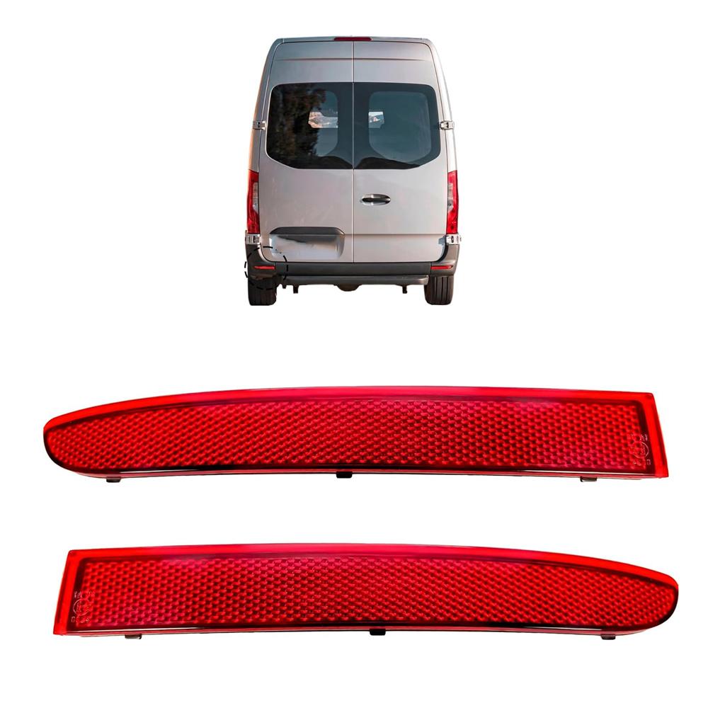 Left Right Rear Side Reflector Bumper For Mercedes Sprinter W907 W910