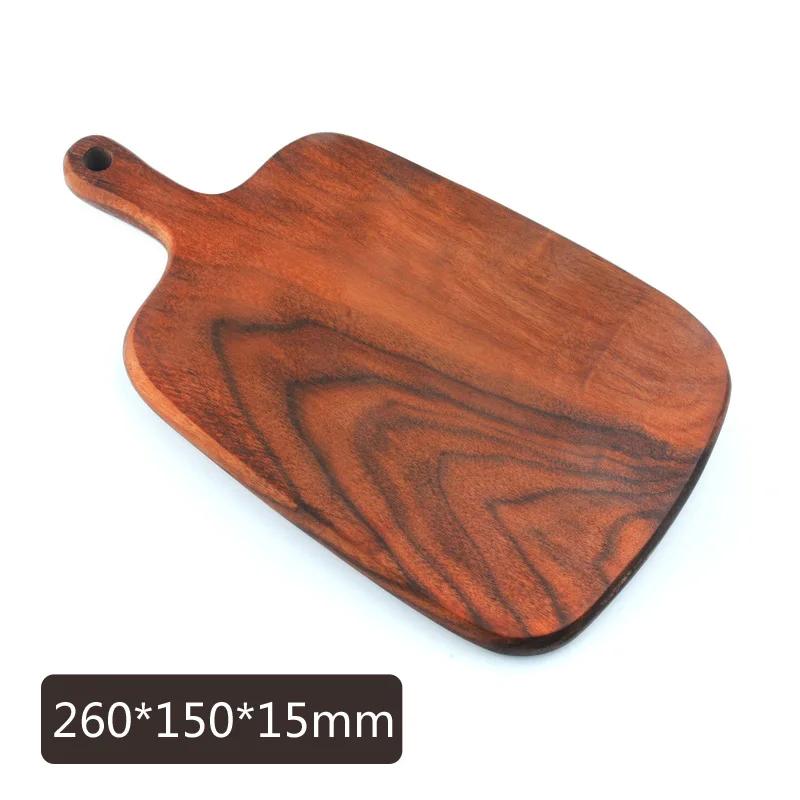 Black Walnut Wood Cutting Board Kitchen Chopping Pizza Disks Real Wood Without Glue Stock Cutting Board Kitchen Board