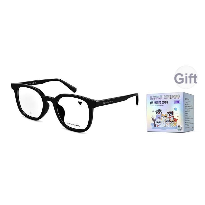 Calvin Klein Removable Magnetic Clip-On Large Frame Square Sunglasses Men sunglasses CKJ23664LB Without Gift Box,Frame