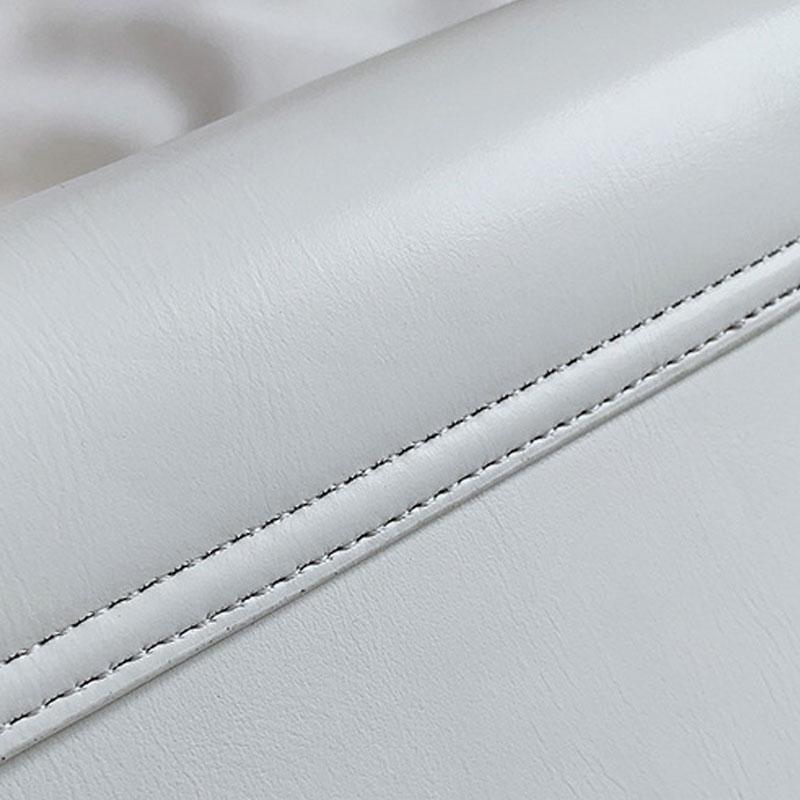 Women Underarm Saddle Bag Purses and Handbags Luxury Lipstick Box PU Leather Shoulder Crossbody Bags 2022 Summer Tassel