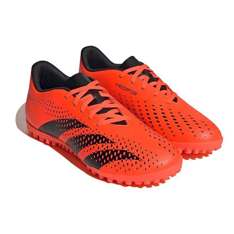 Adidas Predator Accuracy.4 Round Head Comfortable TF (Rubber Studs) Artificial Turf Non-Slip Wear-Resistant Lightweight Soccer Shoes GW4646
