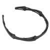 Compact Folding Headband Retractable Pocket Headband Hair Hoops Headpiece for GirlsBlack