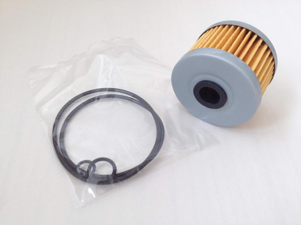 Filter with Gasket O-Ring CB400SS CBX250 CL400 FTR250 GB250 GB500 NX250 AX-1 NX500 NX650 SLR650 TLR250R XL250 and More