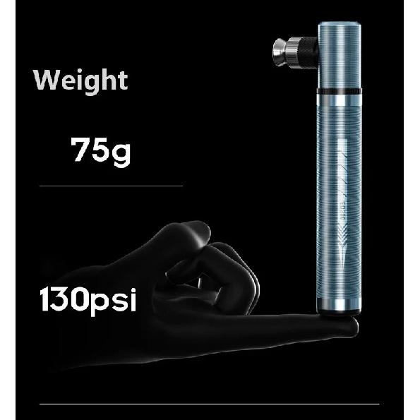 ENLEE BIKING Mini Bicycle Pump Aluminum Alloy Cycling Hand Air Pump Ball Tire Lnflator Presta Valve MTB Road Bike Portable Pump