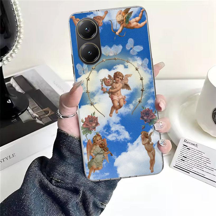 

Bible Angel Soft Phone Case For Xiaomi Redmi 15C 15 13C 13 Poco X5 X6 X7 F7 Ultra M7 12C 12 10 10C 9C 9A 9T 9 Fundas Poco X3 X4 Redmi 10 5G