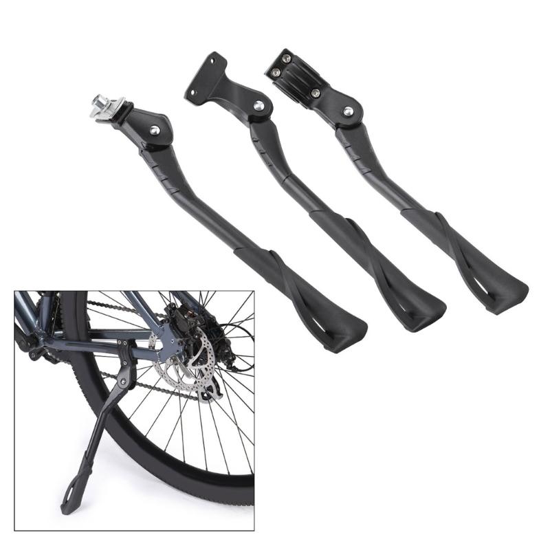 Cavalletto Laterale Regolabile per Bicicletta Anti-abrasioni Supporto Robusto Lega Alta Durezza Antiscivolo Cavalletto Kick Stand Forniture per Bicicletta da Ciclismo