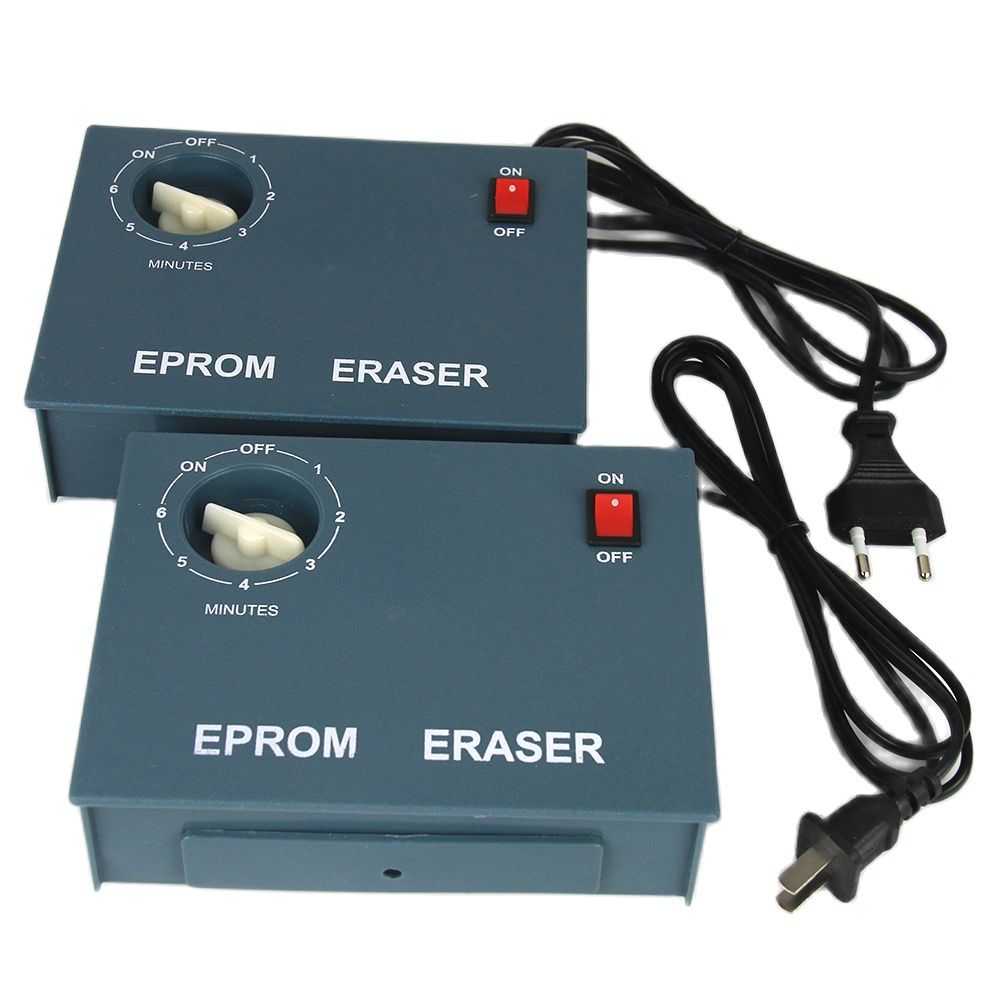 220V UV EPROM Eraser EPROM Data Erase Tool Ultraviolet Light Erasable Timer Semiconductor Wafer Chips Erase Radiation EU US Plug EU plug
